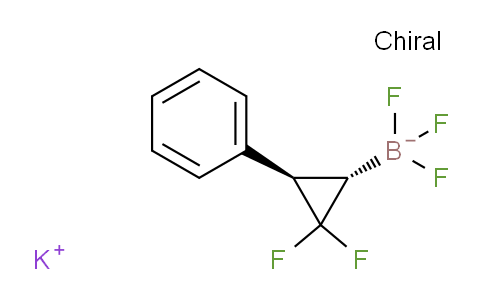 CAS No. 2416056-28-3, potassium;[trans-2,2-difluoro-3-phenyl-cyclopropyl]-trifluoro-boranuide