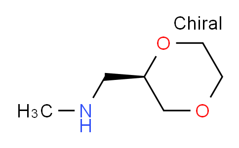 CAS No. 917942-74-6, {[(2R)-1,4-dioxan-2-yl]methyl}(methyl)amine