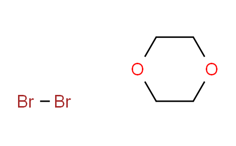 CAS No. 15481-39-7, 1,4-dioxane compound with dibromine (1:1)