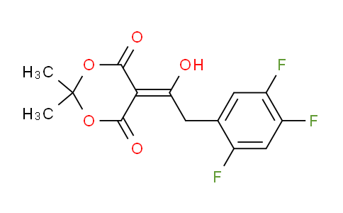 MC758711 | 764667-64-3 | 5-(1-hydroxy-2-(2,4,5-trifluorophenyl)ethylidene)-2,2-dimethyl-1,3-dioxane-4,6-dione