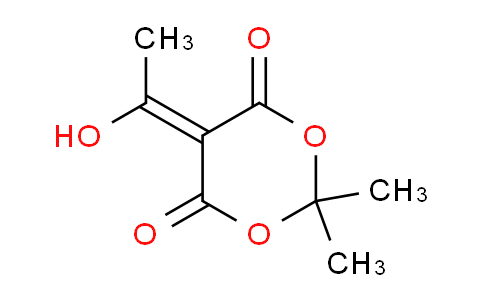 CAS No. 85920-63-4, 5-(1-hydroxyethylidene)-2,2-dimethyl-1,3-dioxane-4,6-dione