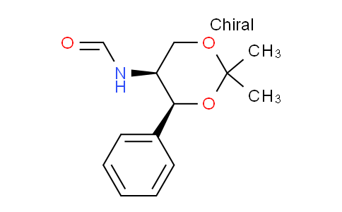 CAS No. 1184290-13-8, N-((4S,5S)-2,2-dimethyl-4-phenyl-1,3-dioxan-5-yl)formamide