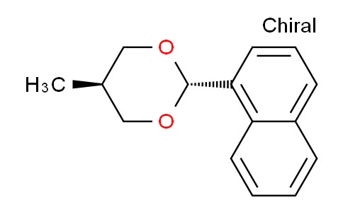 CAS No. 475145-55-2, trans-5-Methyl-2-(naphthalen-1-yl)-1,3-dioxane