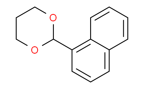 CAS No. 66671-26-9, 2-(Naphthalen-1-yl)-1,3-dioxane