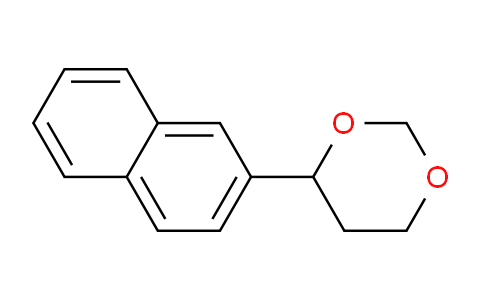 CAS No. 654637-17-9, 4-(Naphthalen-2-yl)-1,3-dioxane