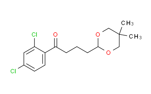 MC758786 | 898756-88-2 | 2',4'-Dichloro-4-(5,5-dimethyl-1,3-dioxan-2-yl)butyrophenone