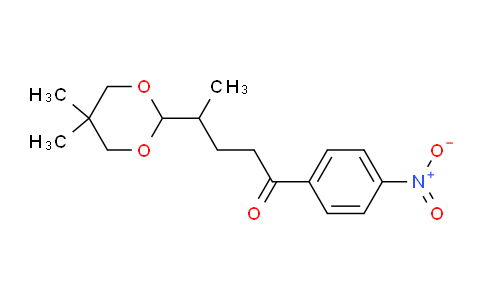 MC758853 | 898786-36-2 | 4-(5,5-Dimethyl-1,3-dioxan-2-yl)-4'-nitrovalerophenone