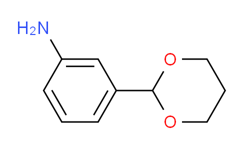 CAS No. 168551-56-2, 3-(1,3-Dioxan-2-yl)aniline