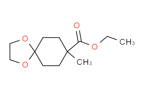 CAS No. 24730-88-9, ethyl 8-methyl-1,4-dioxaspiro[4.5]decane-8-carboxylate