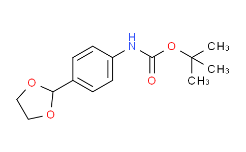 CAS No. 943780-61-8, N-Boc-4-(1,3-dioxolan-2-yl)aniline