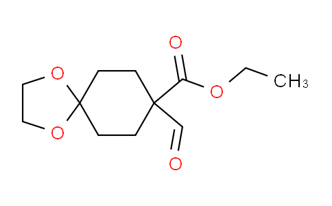 CAS No. 1006686-08-3, ethyl 8-formyl-1,4-dioxaspiro[4.5]decane-8-carboxylate