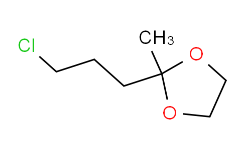 CAS No. 5978-08-5, 2-(3-chloropropyl)-2-methyl-1,3-dioxolane