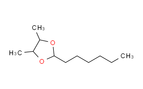 CAS No. 6454-22-4, 2-Hexyl-4,5-dimethyl-1,3-dioxolane