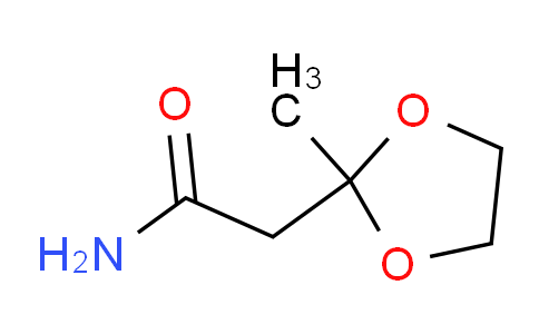 CAS No. 70829-14-0, 2-(2-Methyl-1,3-dioxolan-2-yl)acetamide