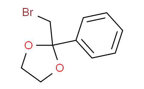 CAS No. 3418-21-1, 2-(Bromomethyl)-2-phenyl-1,3-dioxolane