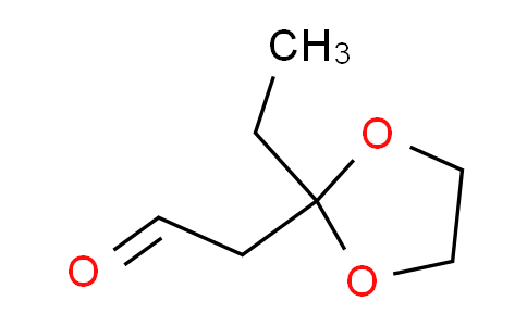 CAS No. 76964-28-8, 2-(2-ethyl-1,3-dioxolan-2-yl)acetaldehyde