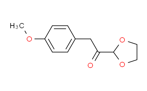CAS No. 1268631-72-6, 1-(1,3-dioxolan-2-yl)-2-(4-methoxyphenyl)ethan-1-one