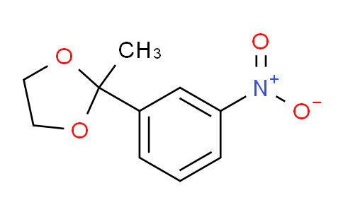 CAS No. 51226-13-2, 2-Methyl-2-(3-nitrophenyl)-1,3-dioxolane