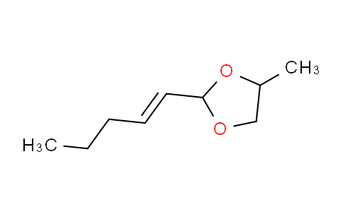 CAS No. 94089-21-1, (E)-4-methyl-2-(pent-1-en-1-yl)-1,3-dioxolane