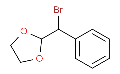 CAS No. 4360-62-7, 2-(bromo(phenyl)methyl)-1,3-dioxolane