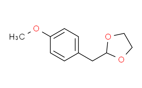 CAS No. 91970-78-4, 2-(4-Methoxybenzyl)-1,3-dioxolane