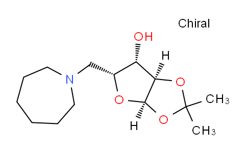 CAS No. 175229-82-0, (3aR,5R,6S,6aR)-5-(Azepan-1-ylmethyl)-2,2-dimethyltetrahydrofuro[2,3-d][1,3]dioxol-6-ol