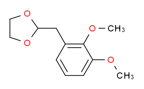 CAS No. 898759-21-2, 3-(1,3-Dioxolan-2-ylmethyl)-1,2-dimethoxybenzene