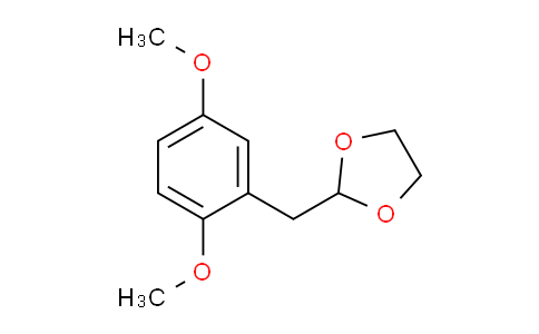 CAS No. 898759-24-5, 2-(1,3-Dioxolan-2-ylmethyl)-1,4-dimethoxybenzene