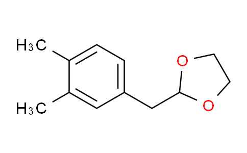 CAS No. 898759-39-2, 3,4-Dimethyl-1-(1,3-dioxolan-2-ylmethyl)benzene