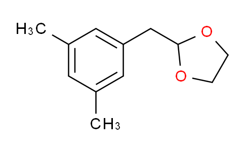 CAS No. 898759-42-7, 3,5-Dimethyl-1-(1,3-dioxolan-2-ylmethyl)benzene