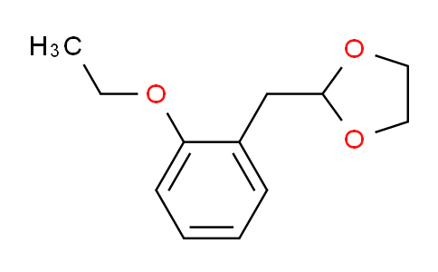 CAS No. 898759-45-0, 2-(1,3-Dioxolan-2-ylmethyl)-1-ethoxybenzene