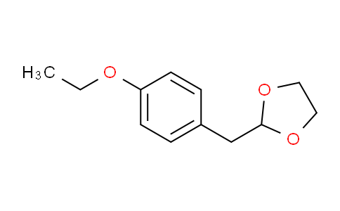 898759-48-3 | 4-(1,3-Dioxolan-2-ylmethyl)-1-ethoxybenzene