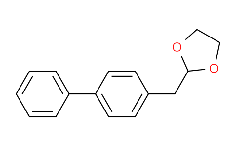CAS No. 898759-54-1, 4-(1,3-Dioxolan-2-ylmethyl)biphenyl