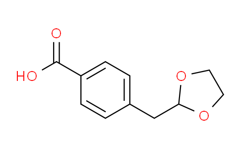 CAS No. 898767-03-8, 4-(1,3-Dioxolan-2-ylmethyl)benzoic acid