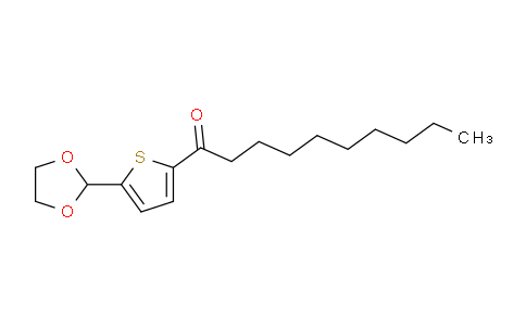 CAS No. 898771-96-5, 5-(1,3-Dioxolan-2-yl)-2-thienyl nonyl ketone