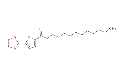CAS No. 898772-02-6, 5-(1,3-Dioxolan-2-yl)-2-thienyl dodecyl ketone