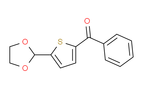 CAS No. 898773-05-2, 2-Benzoyl-5-(1,3-Dioxolan-2-yl)thiophene