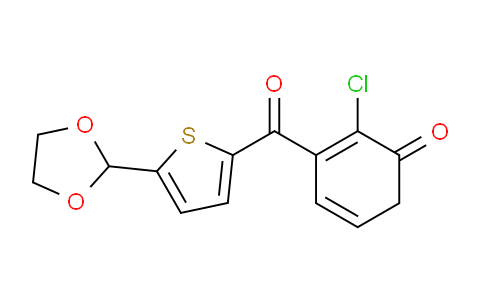 CAS No. 898773-44-9, 2-(2-Chlororobenzoyl)-5-(1,3-Dioxolan-2-yl)thiophene