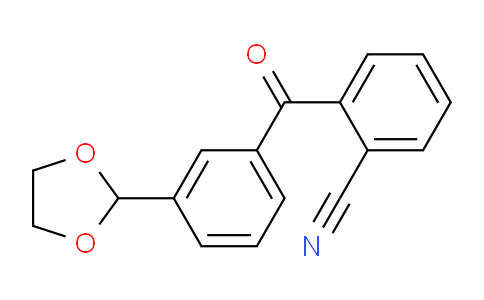 MC759202 | 898778-93-3 | 2-Cyano-3'-(1,3-dioxolan-2-yl)benzophenone