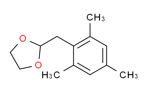 CAS No. 898785-34-7, 2,4,6-Trimethyl(1,3-dioxolan-2-ylmethyl)benzene