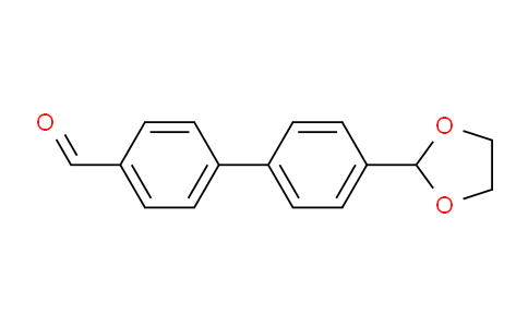 CAS No. 893737-04-7, 4'-(1,3-Dioxolan-2-yl)-[1,1'-biphenyl]-4-carbaldehyde