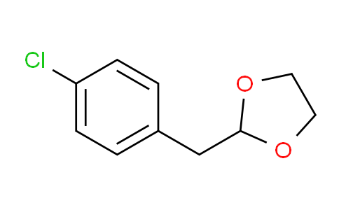 CAS No. 4412-51-5, 2-(4-Chlorobenzyl)-1,3-dioxolane