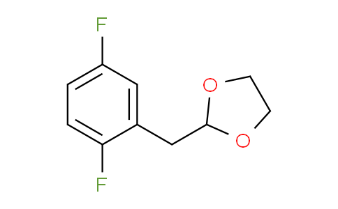 CAS No. 842123-88-0, 2-(2,5-Difluorobenzyl)-1,3-dioxolane