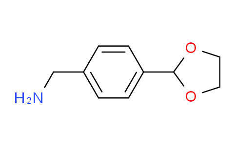 CAS No. 104566-44-1, (4-(1,3-Dioxolan-2-yl)phenyl)methanamine