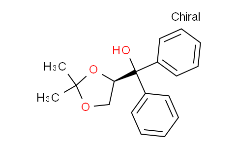 CAS No. 1486513-00-1, (R)-(2,2-dimethyl-1,3-dioxolan-4-yl)diphenylmethanol