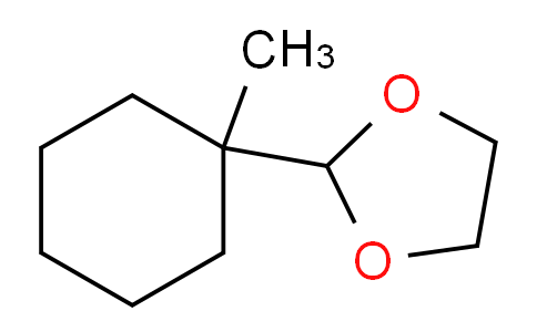 CAS No. 24463-38-5, 2-(1-methylcyclohexyl)-1,3-dioxolane