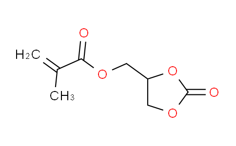 CAS No. 13818-44-5, (2-oxo-1,3-dioxolan-4-yl)methyl methacrylate