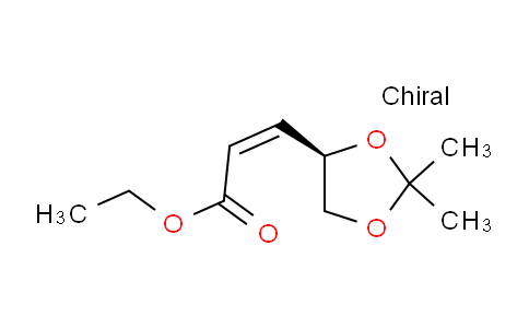 CAS No. 104321-63-3, (R,Z)-Ethyl 3-(2,2-dimethyl-1,3-dioxolan-4-yl)acrylate