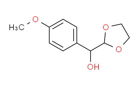 CAS No. 118418-23-8, (1,3-Dioxolan-2-yl)(4-methoxyphenyl)methanol
