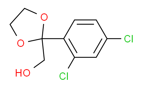 CAS No. 112805-91-1, (2-(2,4-Dichlorophenyl)-1,3-dioxolan-2-yl)methanol